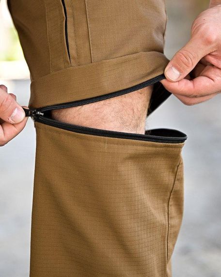 Тактичні штани шорти джоггери MINISTERIUM койот ПП7806 | Зображення 6