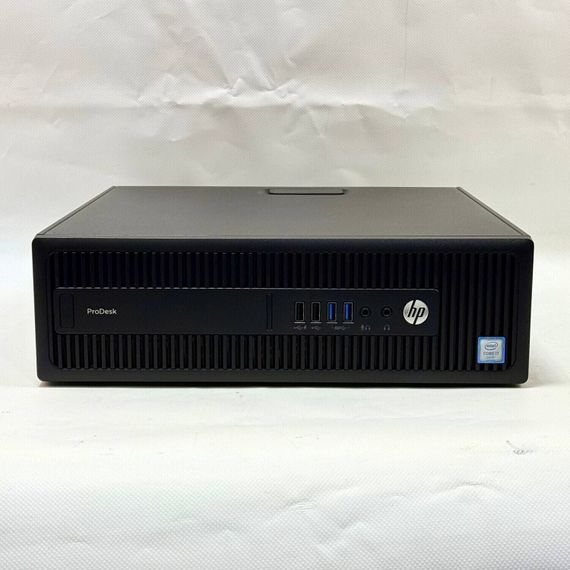 Комп'ютер HP ProDesk 600 G2 SFF / Intel Core i7-6700 (4 (8) ядра по 3.4 - 4.0 GHz) / 16 GB DDR4 / 256 GB SSD + 500 GB HDD / Intel HD Graphics 530 б/в + Подарунок Провідна клавіатура та миша + Кабелі для підключення | Зображення 9
