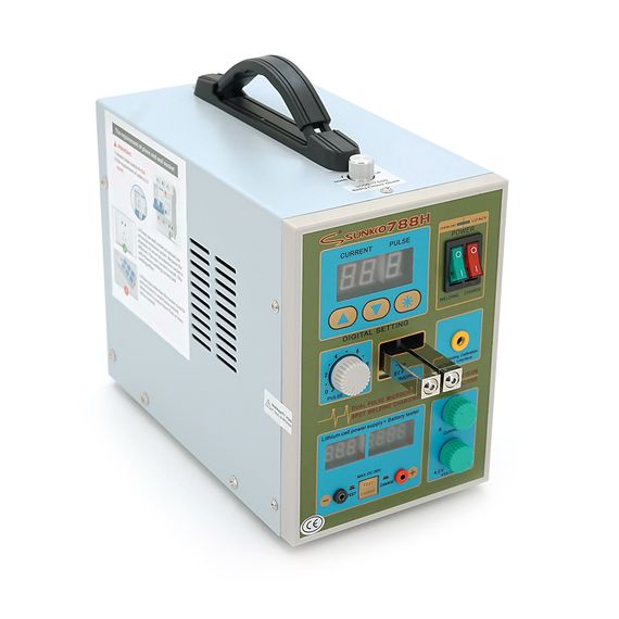 Апарат точкового зварювання конденсаторний SUNKKO S788Н, Ni-Cd, Ni-MH, Li-Ion | Зображення 1
