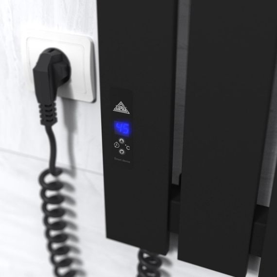 Електрична рушникосушарка Laris Зебра Бостон ЧФ(Ч)6 1200 Е (підкл. зліва) | Зображення 4