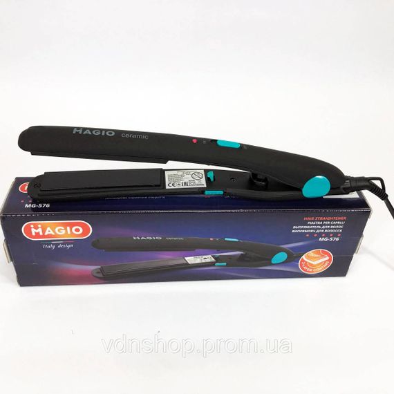 Кращий випрямляч волосся MAGIO MG-576, Плойка праска гофре випрямляч, Вирівнювальна праска для волосся LH-38 | Зображення 8