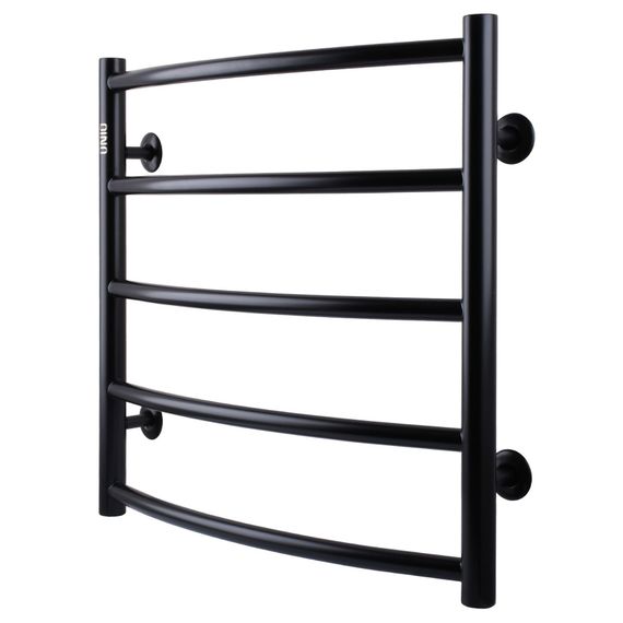 Рушникосушарка UNIO LD W 500-500-5 BLK Драбинка Дуга чорна (21613) | Зображення 3