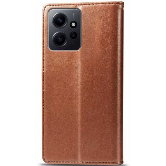 Шкіряний чохол книжка GETMAN Gallant (PU) для Xiaomi Redmi Note 12 4G | Зображення 1