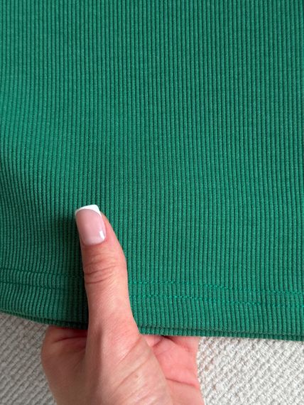 Жіноча сукня-майка в рубчик зелена  700001528 розмір 2XL/3XL | Зображення 5