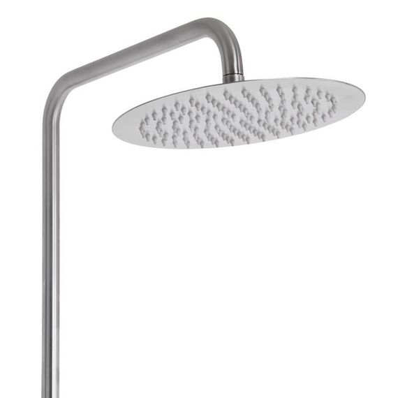 Душевая система универсальная Lidz Aria 1030 на три потребителя (с изливом) (k35) LDARI1030NKS34932 Nickel | Зображення 4