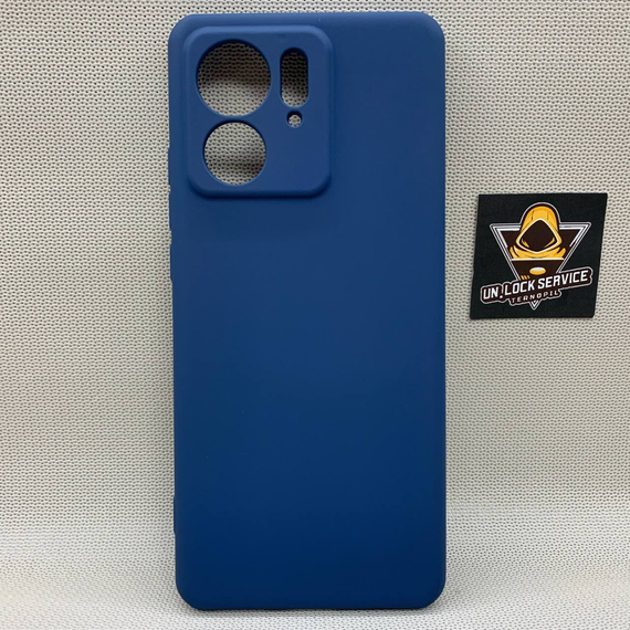 Чохол Motorola Edge 40 SoftTouch Silicone Протиударний чохол софт тач Синій