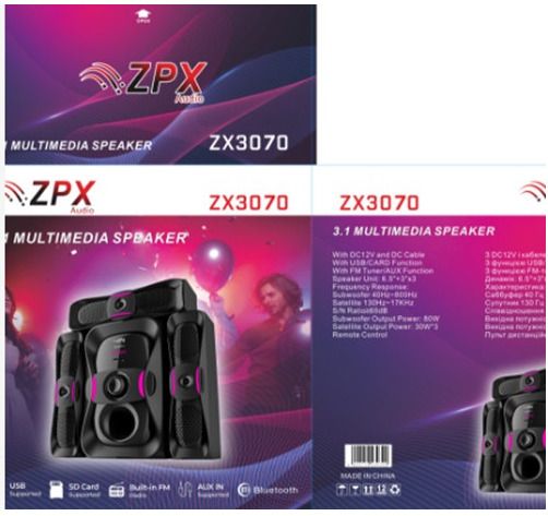 Акустична система 3в1 Потужний звук XPRO ZX-3070 (45917-ZX-3070_2307) | Зображення 2