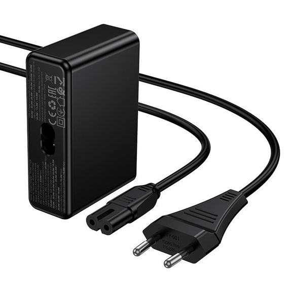 СЗУ Hoco C152A Modern PD70W 6in1 (5USB-C и 1USB-A) Black | Зображення 4