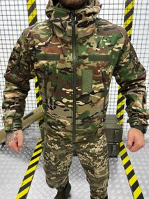 Тактическая куртка SoftShell софтшел  Armageddon  мультикам  ВТ0478