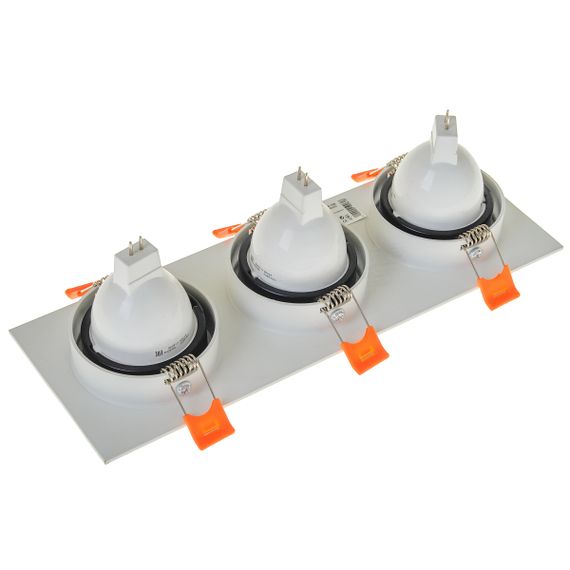 Светильник точечный поворотный HDL-DT 106/3 MR16 | Зображення 6