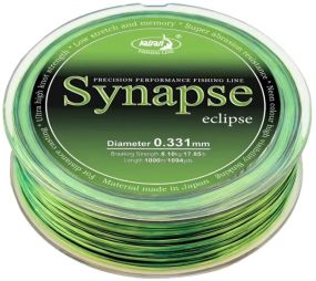 Волосінь Katran Synapse Eclipse 1000m (neon-black) 0.331mm 8.10kg