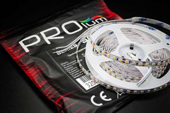 Світлодіодна LED стрічка PROLUM™ 12V 2835\120 IP20 Series "SG" Нейтральний-Білий (3800-4300K) | Зображення 4