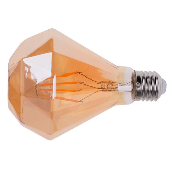 Лампа светодиодная LED 6W E27 COG WW PZ95 Amber 220V
