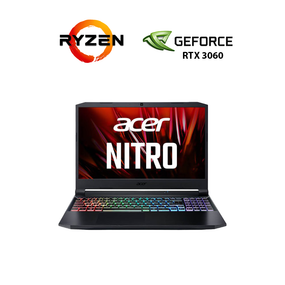 Ігровий ноутбук Acer Nitro 5 AN515-45-R1SL / 15,6" (1920x1080) IPS / AMD Ryzen 5 5600H (6 (12) ядер по 3,3 - 4,2 ГГц) / 16 ГБ DDR4 / 480 ГБ SSD / nVidia GeForce RTX 3060, 6 ГБ GDDR6, 192-біт / Веб-камера б/в