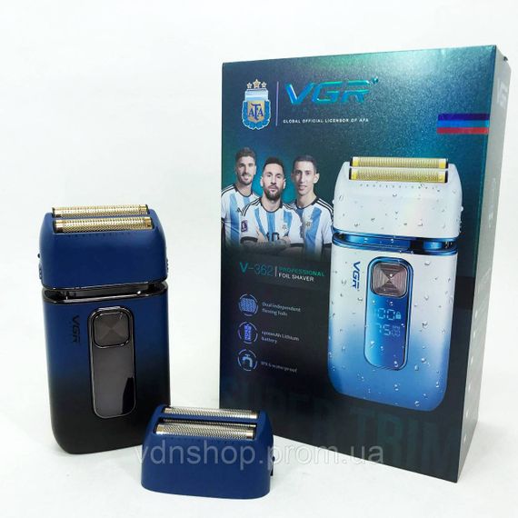 Бритва з акумуляторним зарядним пристроєм VGR V-362, Хороша бритва портативна Портативна ZS-28 | Зображення 6