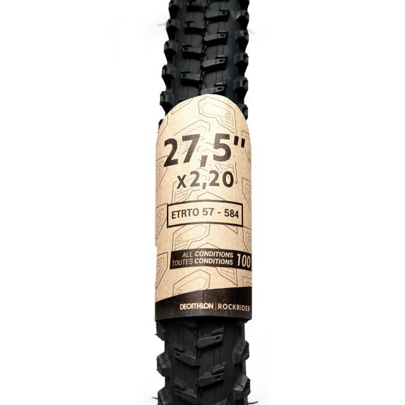 Покришка універсальна з жорстким кордом 27,5 × 2,20 - One Size