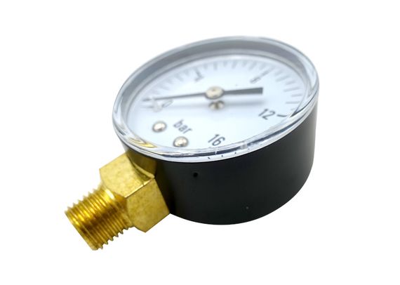 Манометр радіальний 1/4" Ø50 0-16 bar для збірки насосної станцій MR.004 | Зображення 2