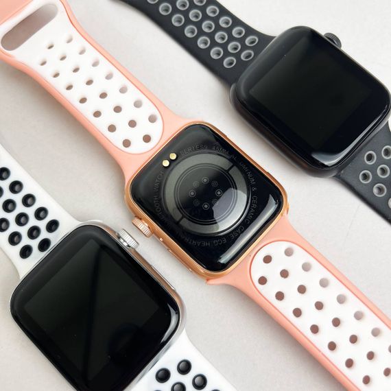 Комплект Basic T55 - Air Pro 2 / Smart Watch / 2 ремінці (Чорний) | Зображення 2