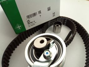 Ремінь ГРМ + ролики VAG 1.4,1.9TDI, INA (530 0091 10) (038198119)