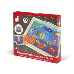 Пазл магнитный Janod Рыбки 9 эл. J08181 (J08181)