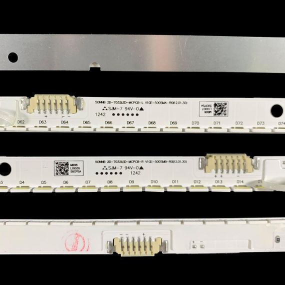 LED підсвітка Samsung TV 50" 50NNB 2D-7032LED-MCPCB-L/R V1GE-500SMA-R0 V1GE-500SMB-R0 6 пін 2шт. | Зображення 2