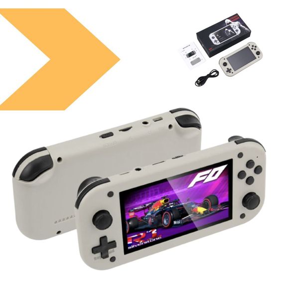 Ігрова портативна консоль XPRO PSP 17M 4,3 IPS-екран, 15000 ігор XPRO M17 чорний (43816-SJGAM M17_2200)