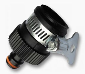 Адаптер на кран Bradas ø13-15мм BLACK LINE ECO-4127 з ярликом