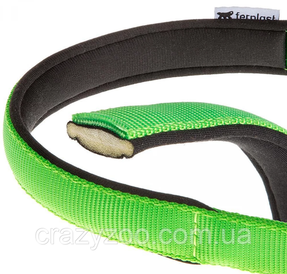Ошейник для собак Ferplast Daytona C25/53 L нейлоновый зеленый 2.5х45-53 см 75249923 | Зображення 2