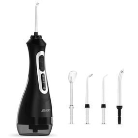 Іригатор Seago SG-833 Black, 200 мл., з 4 насадками