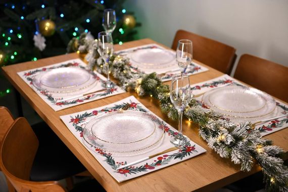 Набір сервірувальних серветок Ardesto Happy Holidays ART15HH 30х45 см 2 шт | Зображення 4
