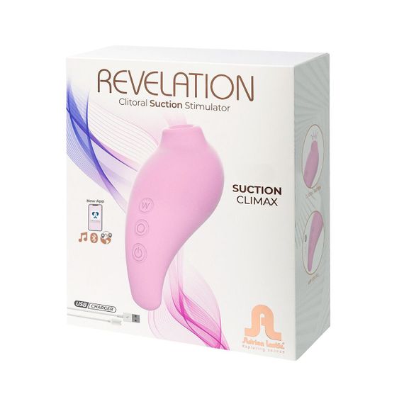 Вакуумний смарт-стимулятор Adrien Lastic Revelation Pink, режим Boost, керування через застосунок | Зображення 6