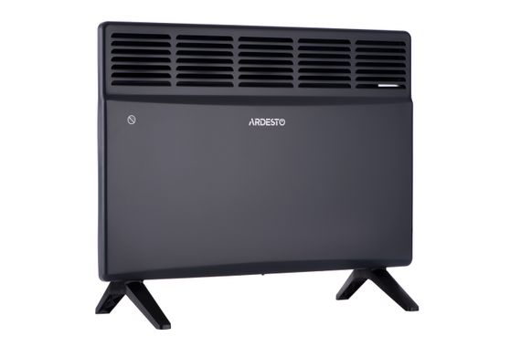 Конвектор електричний ARDESTO  CH-1500MCA, 1500 Вт, 15 м2, закритий нагрів. елемент, IP24, мех. керування, антрацит матовий (CH-1500MCA) | Зображення 2