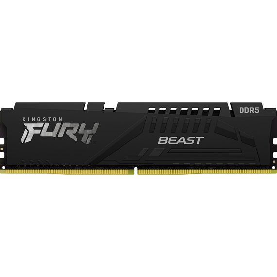Модуль памяти для компьютера DDR5 32GB 6400 MHz Beast Black XMP Kingston Fury (ex.HyperX) (KF564C32BB-32)