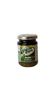 Соус Песто с генуэзским базиликом Goccia D’oro  - Соус  Pesto - 0,13 л (ИТАЛИЯ) - ОРИГИНАЛ