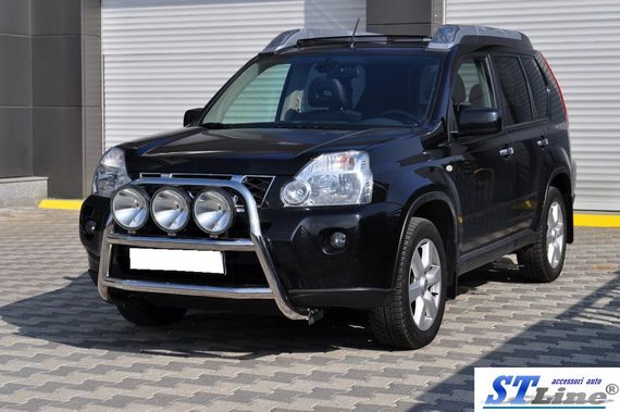 Передній захист WT018 (нерж) для Nissan X-trail T31 2007-2014рр | Зображення 2