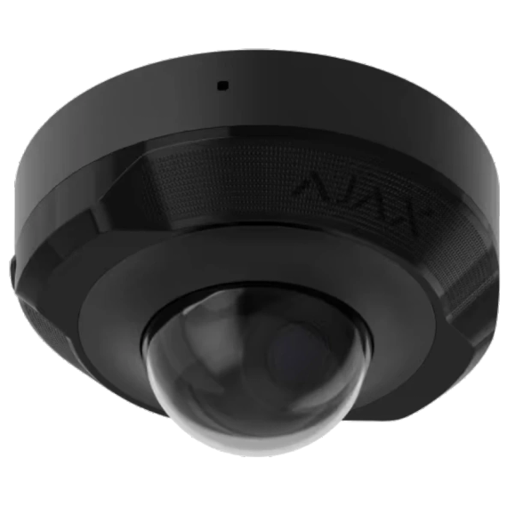 DomeCam Mini (8EU) ASP black 8МП (4мм) IP відеокамера Ajax - Камери