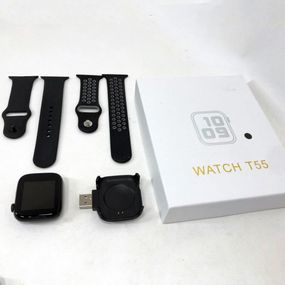 Умные смарт часы Smart Watch T55 с 2 ремешками, поддержка звонков, спортивные режимы, влагозащита WN-147 ip 67