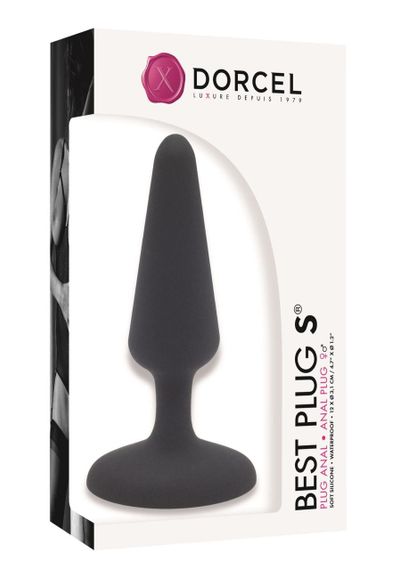 Анальна пробка Dorcel Best Plug S м'який soft-touch силікон, макс. діаметр 3,1см | Зображення 1