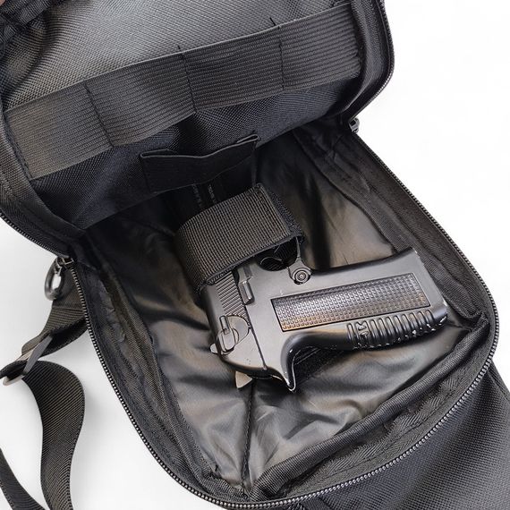 Сумка через плече з військової тканини, Нагрудна сумка розвантаження Тактична месседжер TV-99 | Зображення 5