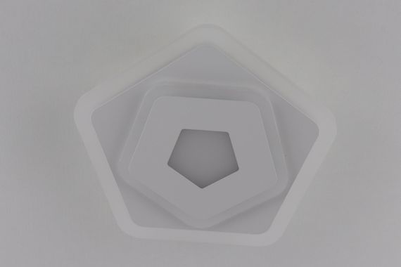 Современный креативный потолочный светильник LED для кухни ванной офиса 25140 Белый 6х24х24 см. | Зображення 3