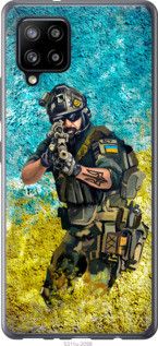 Чехол на Samsung Galaxy A42 A426B Воин ЗСУ из пластика FCh_027992