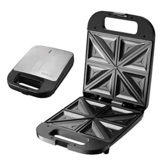 Сэндвичница электрическая с антипригарным покрытием 1400Вт SOKANY SK-08102