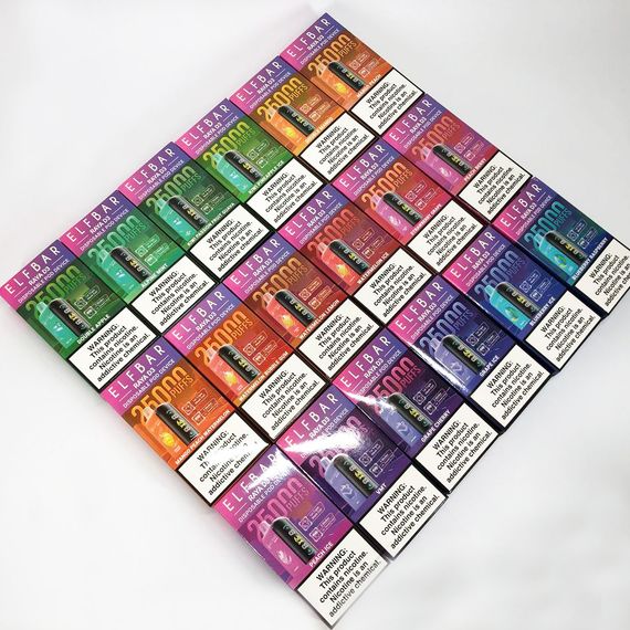 Elf Bar Raya D3 25000. Манго Персик Арбуз (Mango Peach Watermelon) | Зображення 7