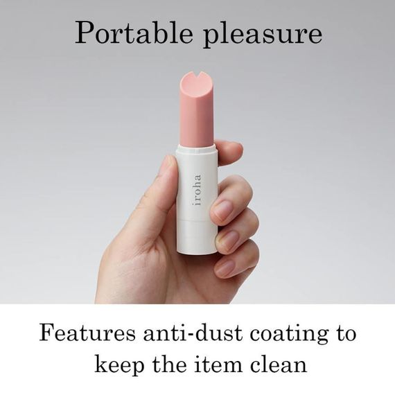 Вібратор-помада IROHA STICK White | Зображення 2