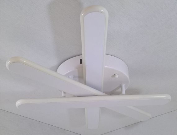 Люстра світлодіодна стельова LED світильник для квартири на стелю лед 25333 Білий 9х37х61 см. | Зображення 4