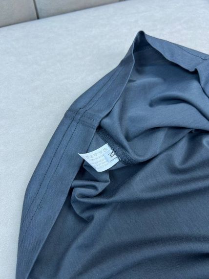 Футболка чоловіча Kiton сіра f716 | Зображення 5