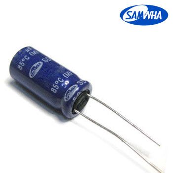 10mkf - 450v  SD 10*20  SAMWHA, 85°C конденсатор електролітичний