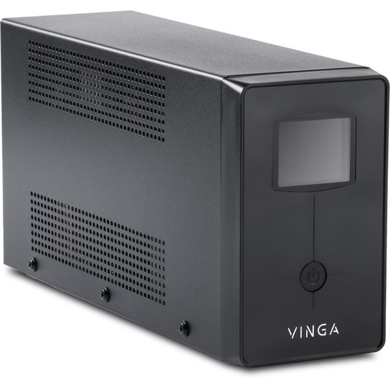 Пристрій безперебійного живлення Vinga LCD 1200VA metal case (VPC-1200M) | Зображення 2