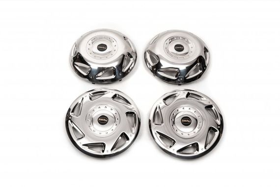 Колпаки из нержавейки ОЭМ (2 катковые, 4 шт) для Mercedes Sprinter W907/W910 2018- гг