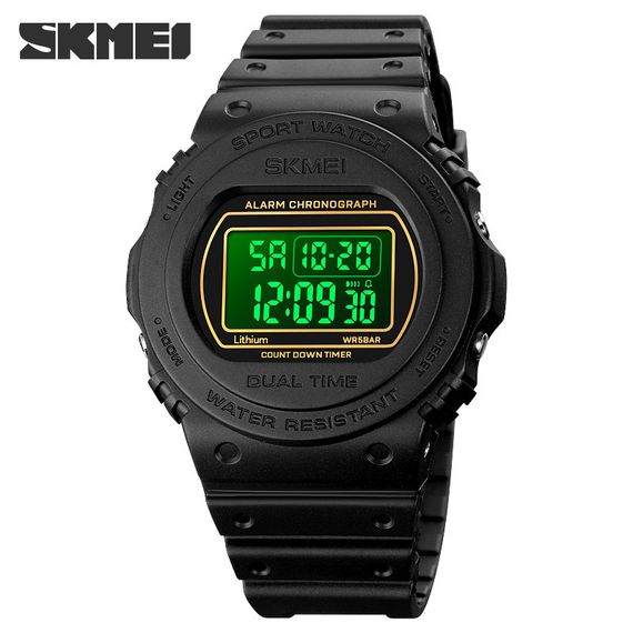 Годинник S2kmei 1776BKBK Black-Black | Зображення 1